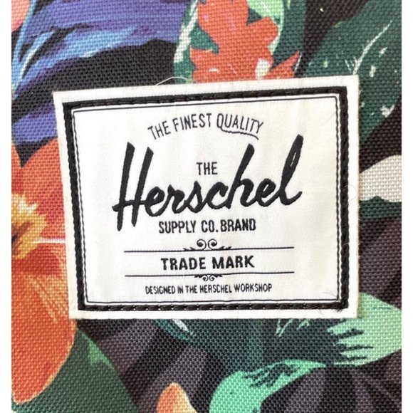 NEW HERSCHEL “Floral Revival" Strand Duffle Sprout Diaper Shoulder Tote Bag - Picture 7 of 13